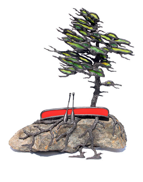 This is the 51st  sculpture in my Canoe Series.